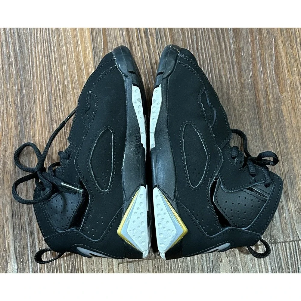 Jordan True Flight TD 'Black Metallic Gold' 2019 Size 8C 343797 070